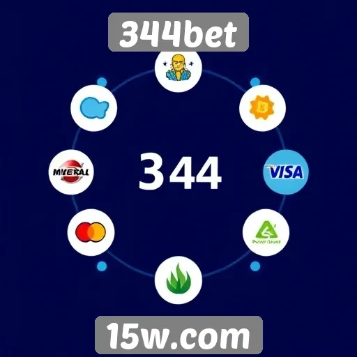 Métodos de pagamento oferecidos pelo 344bet
