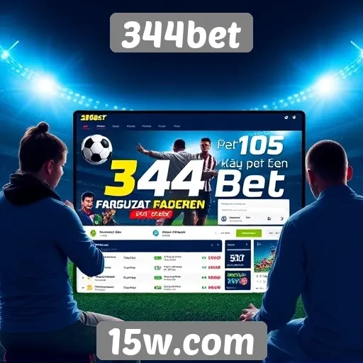 Experiência do usuário no site 344bet
